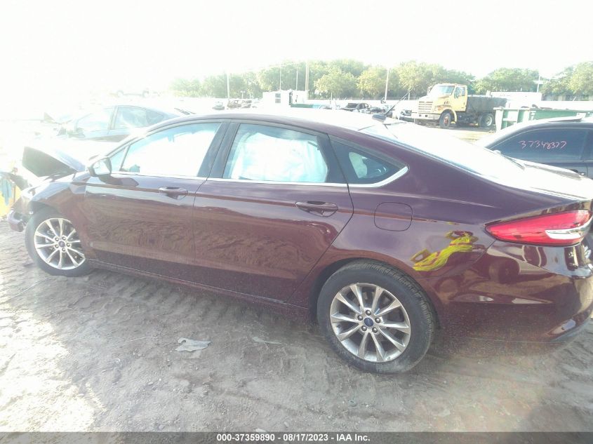 2017 FORD FUSION SE - 3FA6P0HD5HR365059
