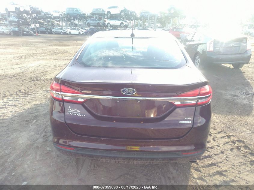 2017 FORD FUSION SE - 3FA6P0HD5HR365059