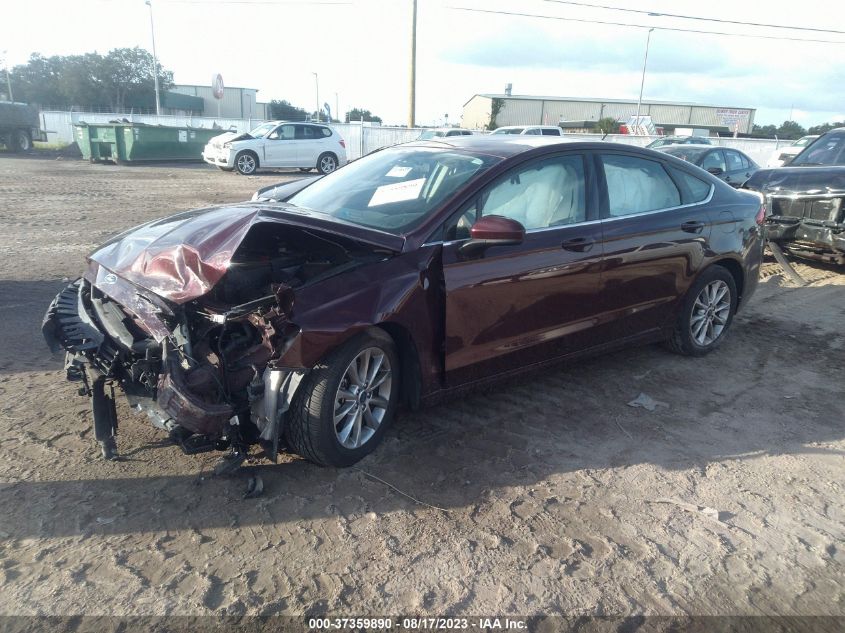 2017 FORD FUSION SE - 3FA6P0HD5HR365059