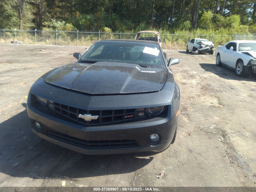 2013 CHEVROLET CAMARO LT - 2G1FB1E37D9179526