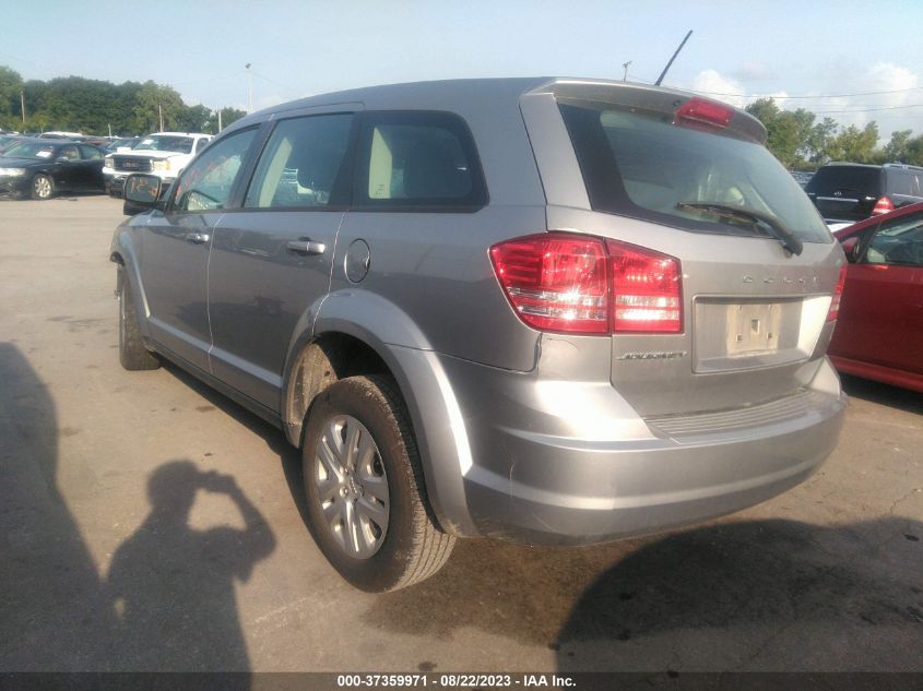 2015 DODGE JOURNEY AMERICAN VALUE PKG - 3C4PDCAB3FT597886