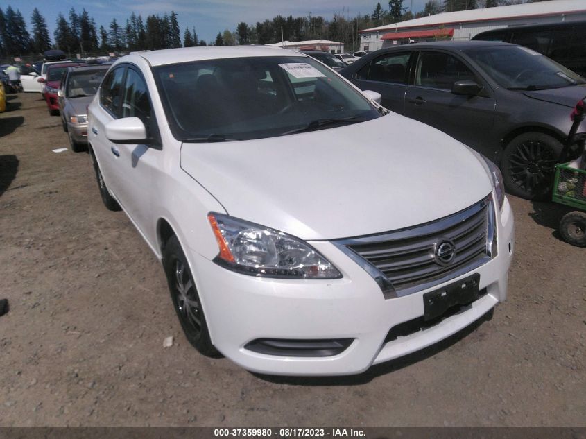 2013 NISSAN SENTRA S - 3N1AB7AP8DL789187