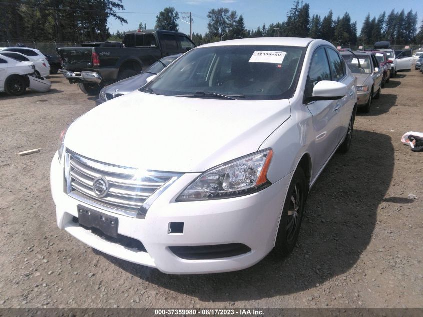 2013 NISSAN SENTRA S - 3N1AB7AP8DL789187