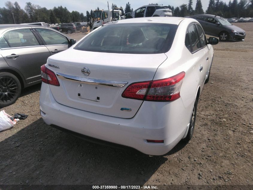 2013 NISSAN SENTRA S - 3N1AB7AP8DL789187