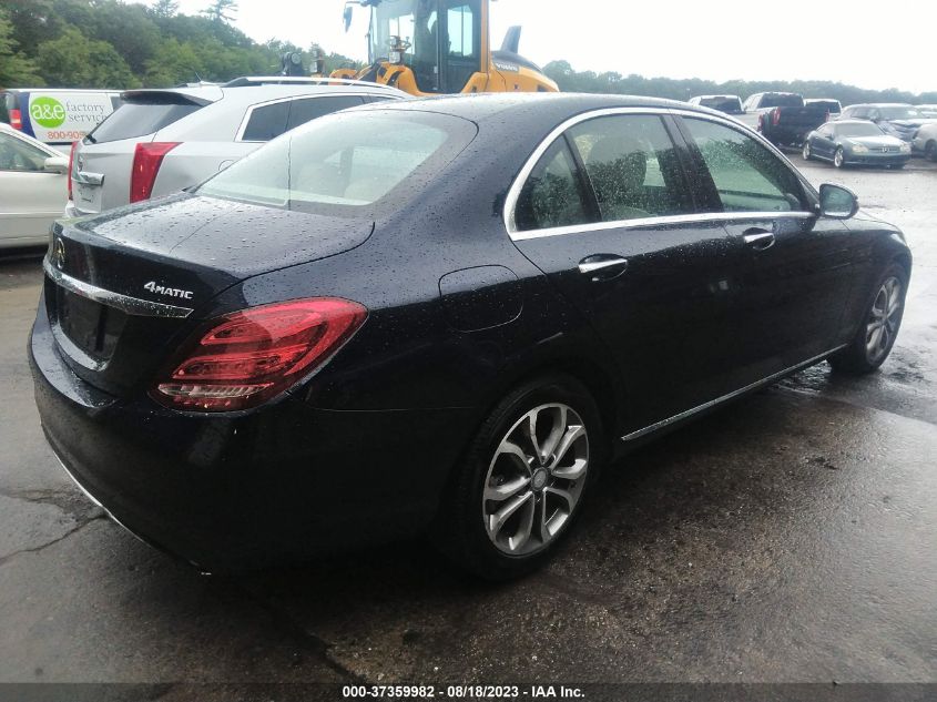 2016 MERCEDES-BENZ C-CLASS C 300 - 55SWF4KB2GU100478