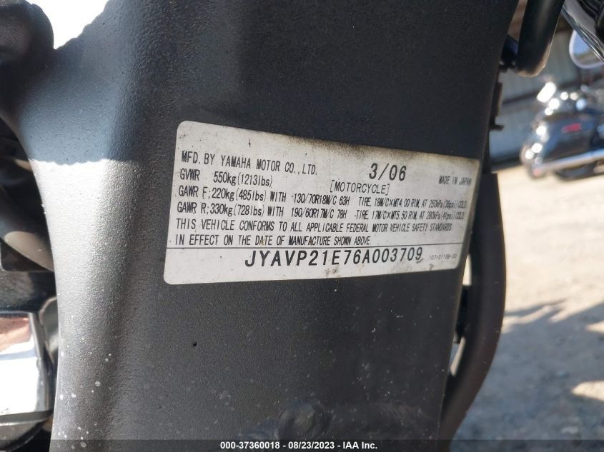 2006 YAMAHA XV1900 A JYAVP21E76A003709