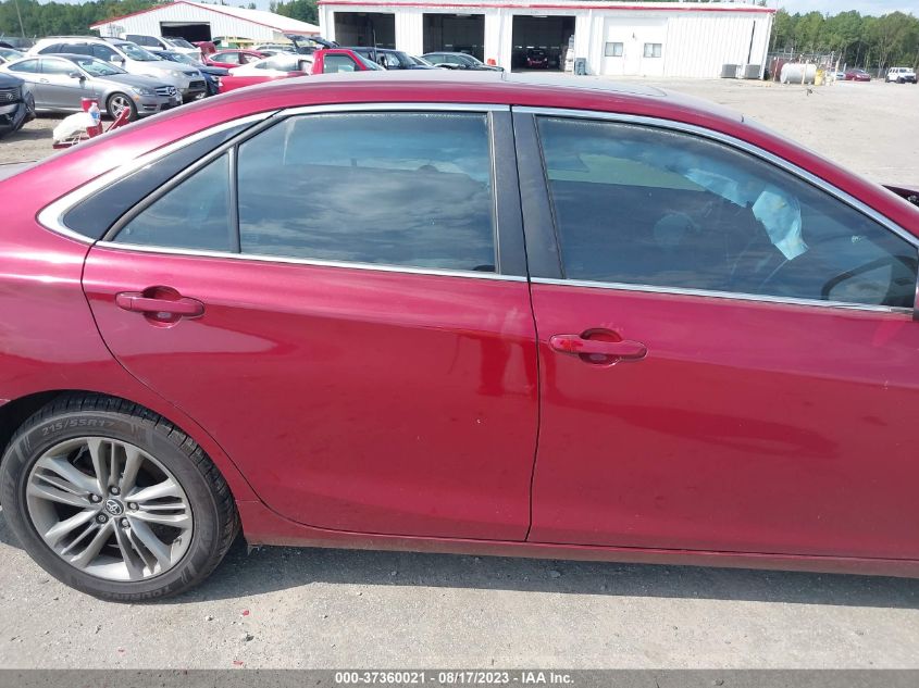 2016 TOYOTA CAMRY LE/XLE/SE/XSE - 4T1BF1FK9GU529404