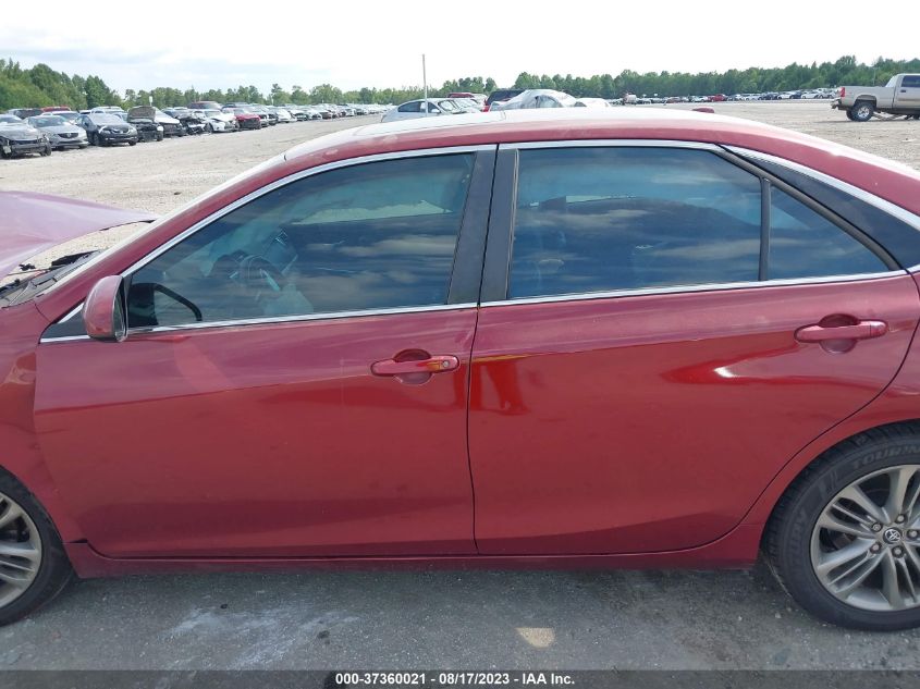 2016 TOYOTA CAMRY LE/XLE/SE/XSE - 4T1BF1FK9GU529404
