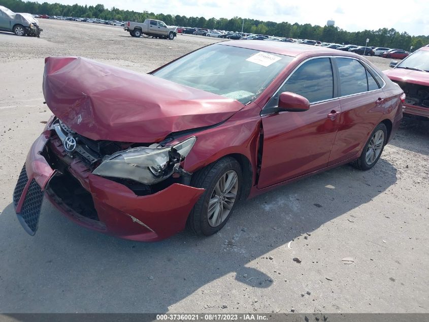 2016 TOYOTA CAMRY LE/XLE/SE/XSE - 4T1BF1FK9GU529404