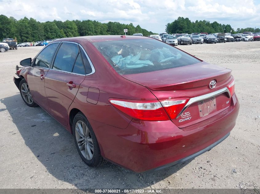 2016 TOYOTA CAMRY LE/XLE/SE/XSE - 4T1BF1FK9GU529404