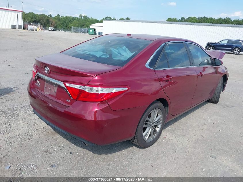 2016 TOYOTA CAMRY LE/XLE/SE/XSE - 4T1BF1FK9GU529404
