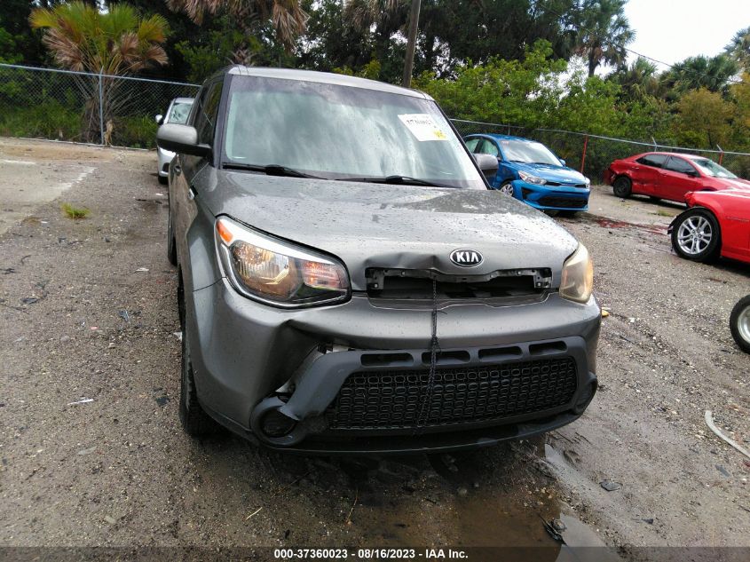 2016 KIA SOUL BASE - KNDJN2A22G7339488