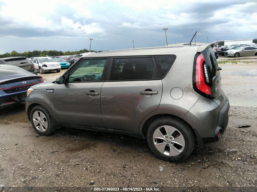 2016 KIA SOUL BASE - KNDJN2A22G7339488