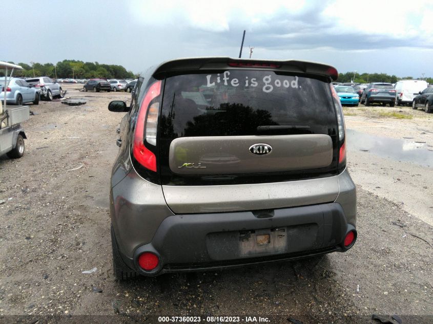 2016 KIA SOUL BASE - KNDJN2A22G7339488