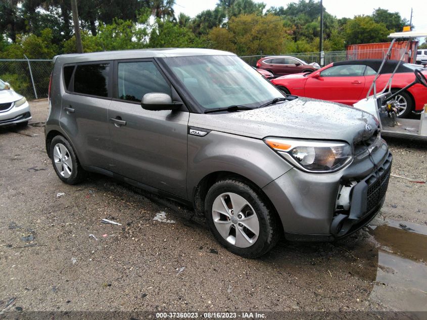 2016 KIA SOUL BASE - KNDJN2A22G7339488
