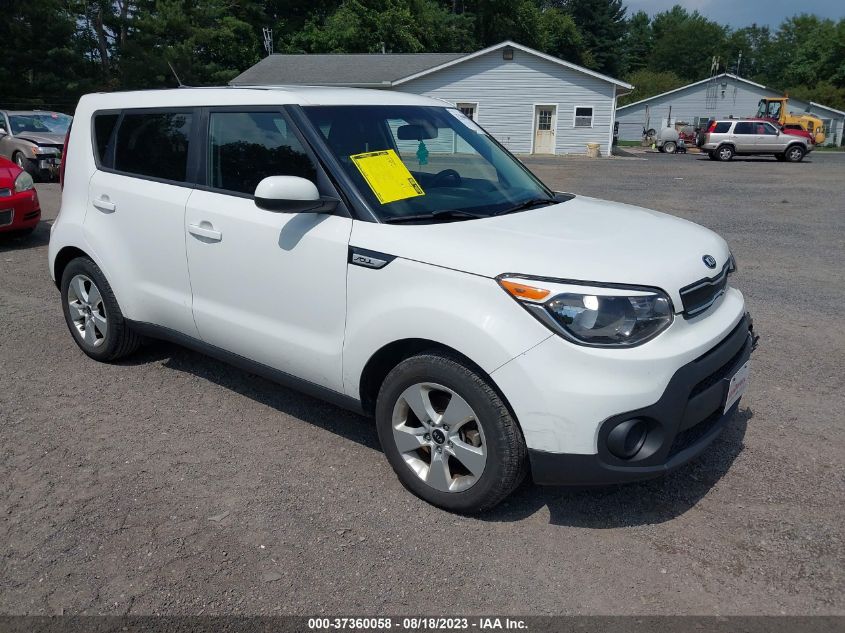 2018 KIA SOUL BASE - KNDJN2A25J7904484