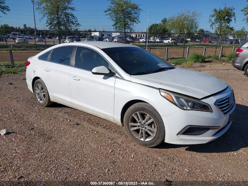 2017 HYUNDAI SONATA 2.4L - 5NPE24AF2HH447132