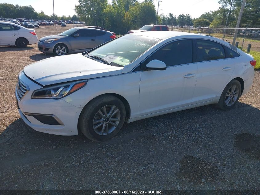 2017 HYUNDAI SONATA 2.4L - 5NPE24AF2HH447132