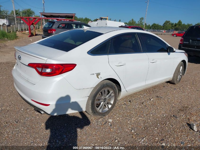 2017 HYUNDAI SONATA 2.4L - 5NPE24AF2HH447132