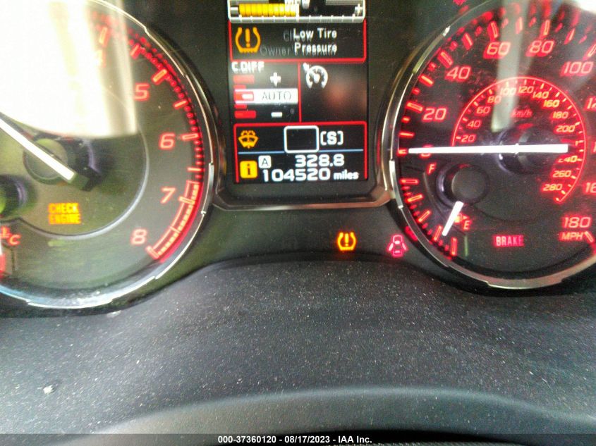 2016 SUBARU WRX STI - JF1VA2V62G9816098