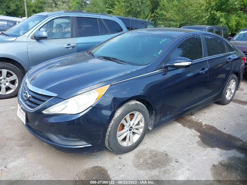 2014 HYUNDAI SONATA GLS - 5NPEB4AC7EH883881