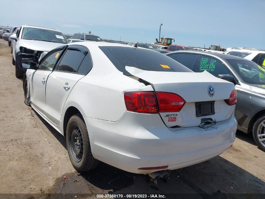 2013 VOLKSWAGEN JETTA SEDAN S - 3VW2K7AJ6DM304971