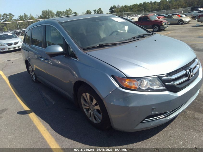 2014 HONDA ODYSSEY EX-L - 5FNRL5H61EB128289