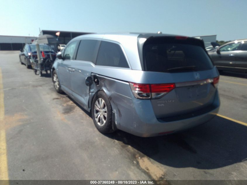 2014 HONDA ODYSSEY EX-L - 5FNRL5H61EB128289