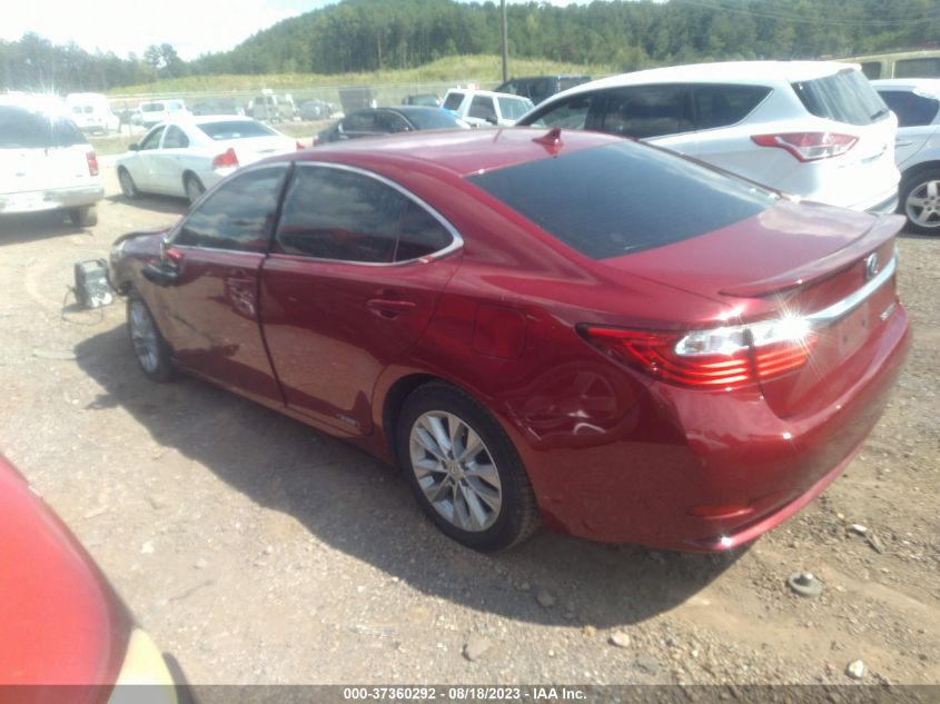 2014 LEXUS ES 300H HYBRID - JTHBW1GG0E2044932