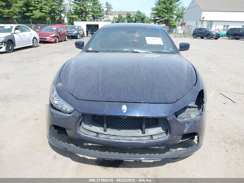 2015 MASERATI GHIBLI ZAM57XSA1F1146356