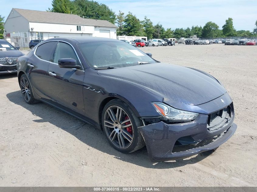 2015 MASERATI GHIBLI - ZAM57XSA1F1146356