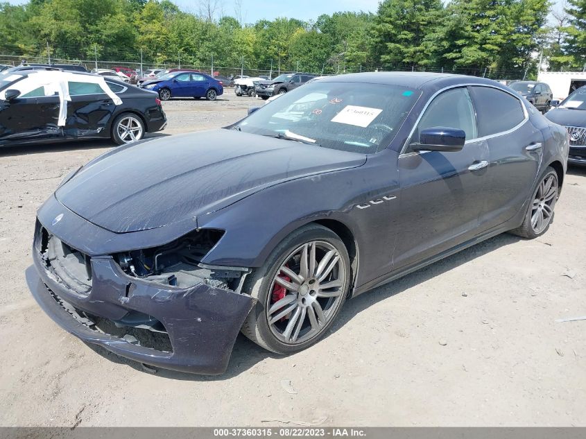 2015 MASERATI GHIBLI ZAM57XSA1F1146356
