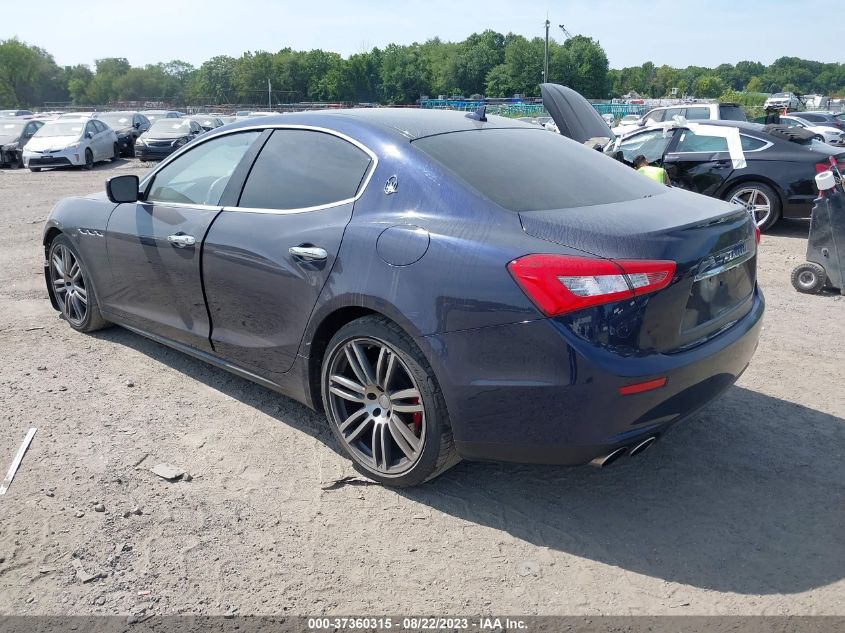 2015 MASERATI GHIBLI ZAM57XSA1F1146356