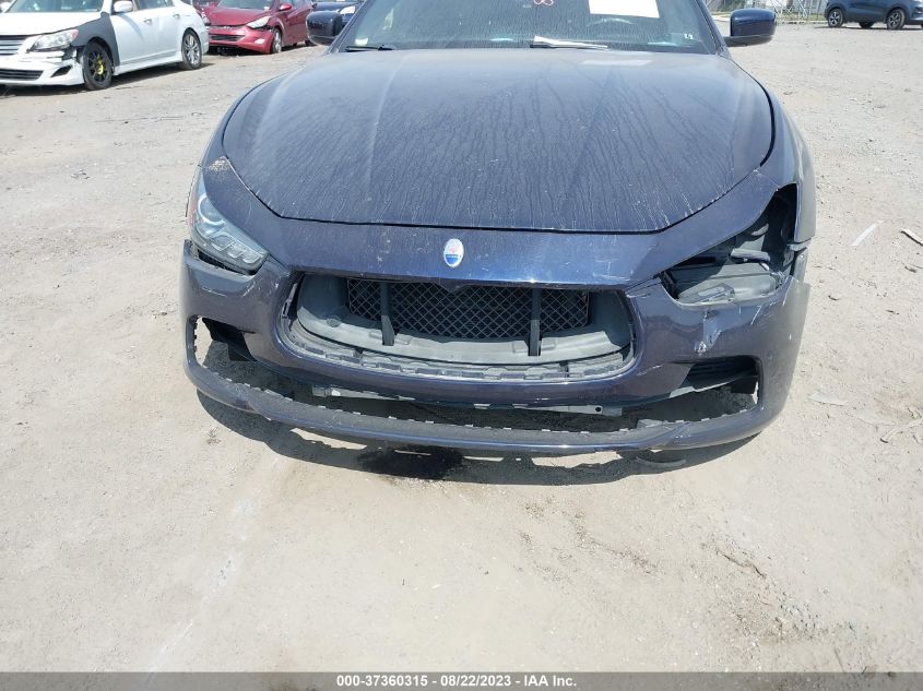 2015 MASERATI GHIBLI ZAM57XSA1F1146356