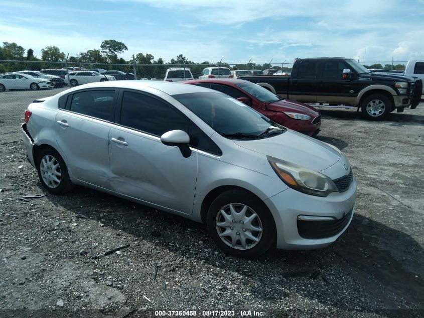 2016 KIA RIO LX - KNADM4A38G6599062