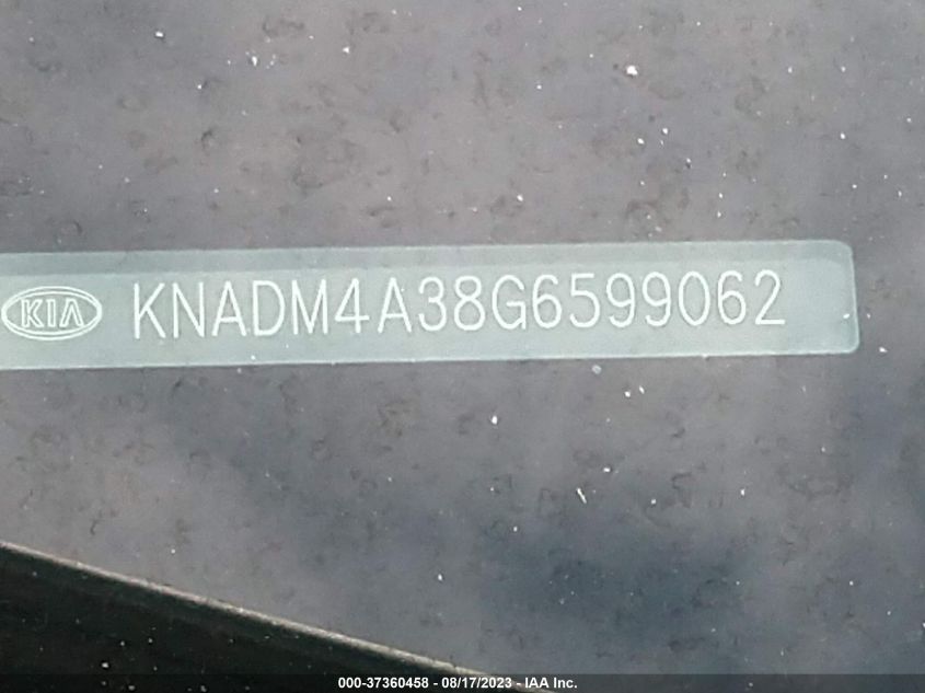 2016 KIA RIO LX - KNADM4A38G6599062