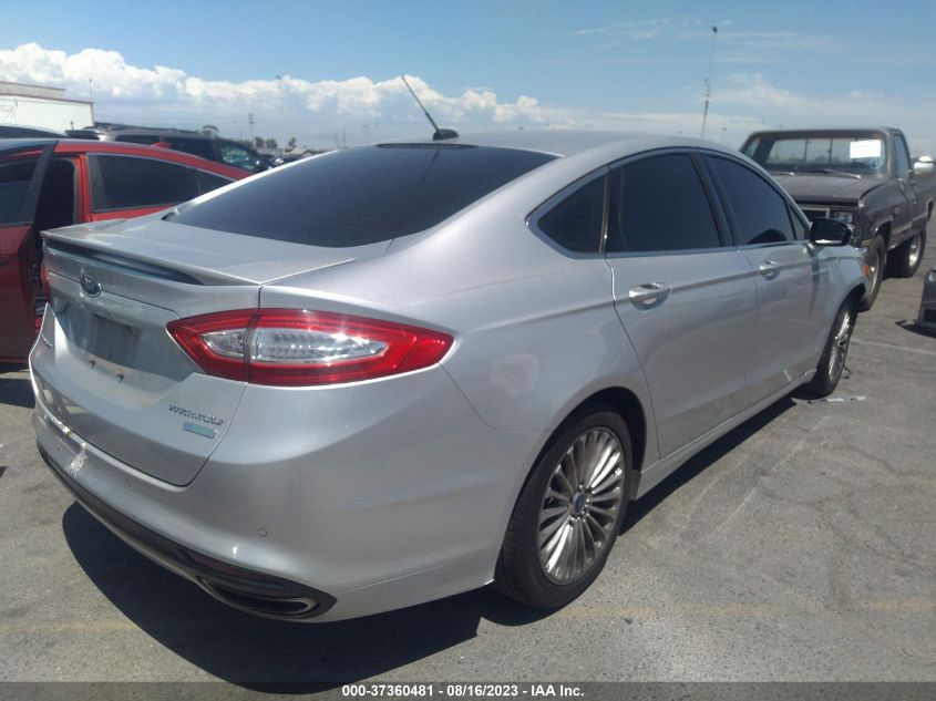 2014 FORD FUSION TITANIUM - 3FA6P0K94ER258181