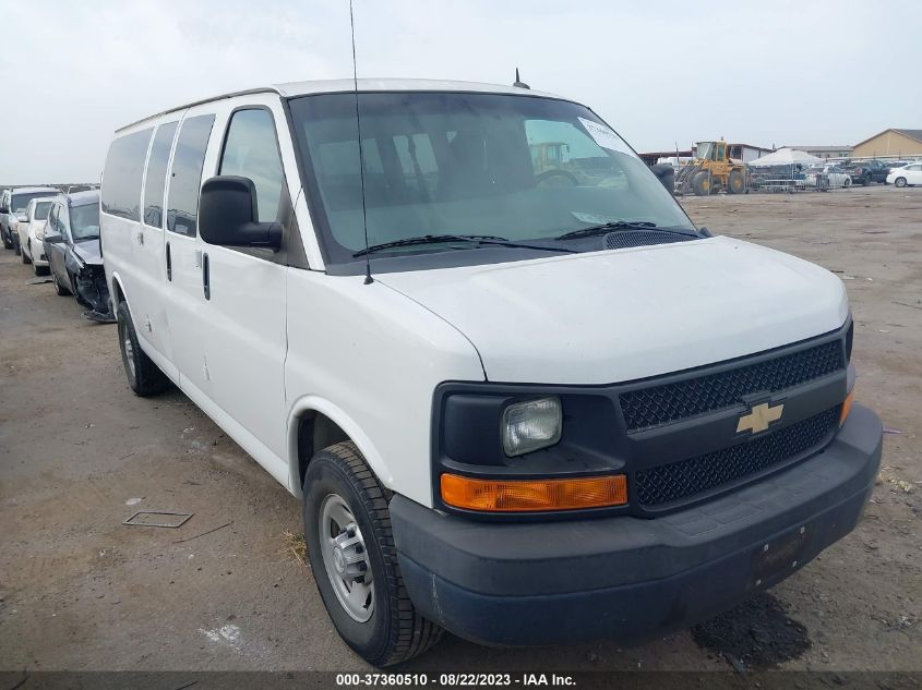 2015 CHEVROLET EXPRESS PASSENGER LS - 1GAZGZFF1F1124499