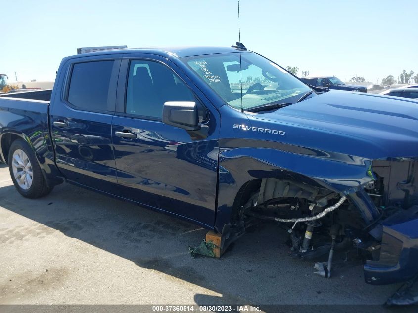 2021 CHEVROLET SILVERADO 1500 CUSTOM - 1GCPWBEK9MZ393467