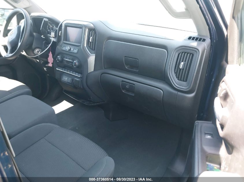 2021 CHEVROLET SILVERADO 1500 CUSTOM - 1GCPWBEK9MZ393467