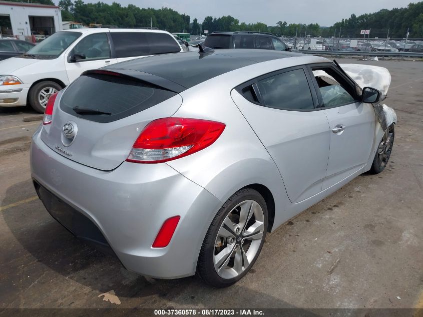 2017 HYUNDAI VELOSTER VALUE EDITION - KMHTC6AD4HU319622
