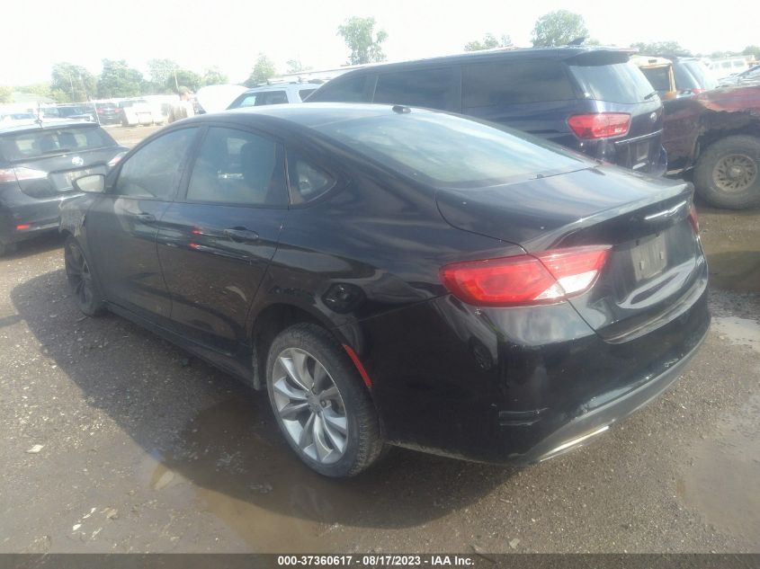 2015 CHRYSLER 200 S - 1C3CCCBB6FN720911