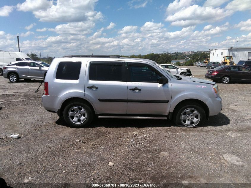 2015 HONDA PILOT LX - 5FNYF4H23FB036273