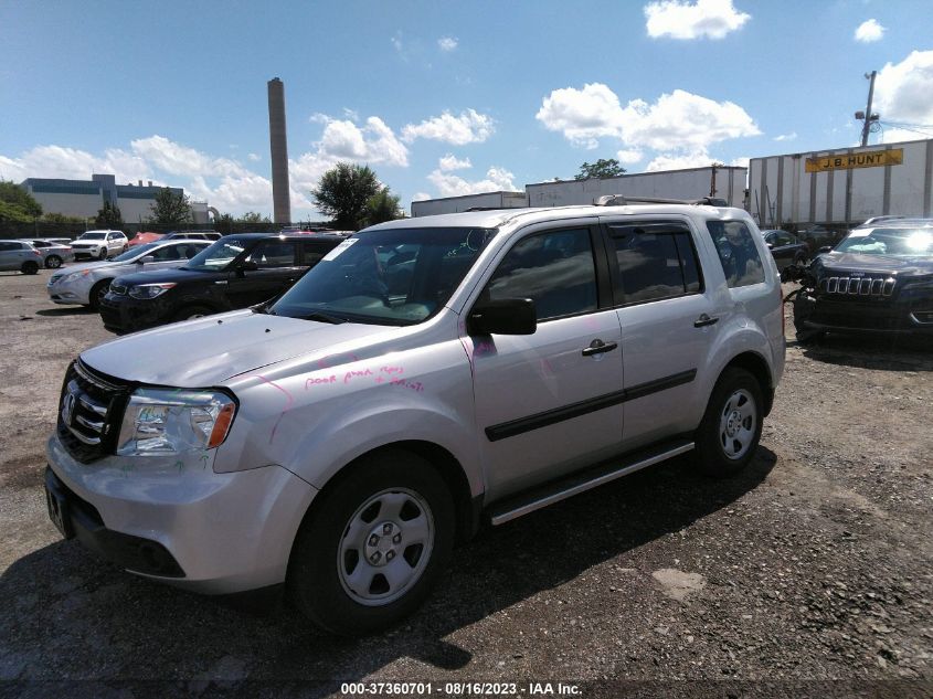 2015 HONDA PILOT LX - 5FNYF4H23FB036273