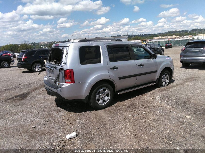 2015 HONDA PILOT LX - 5FNYF4H23FB036273