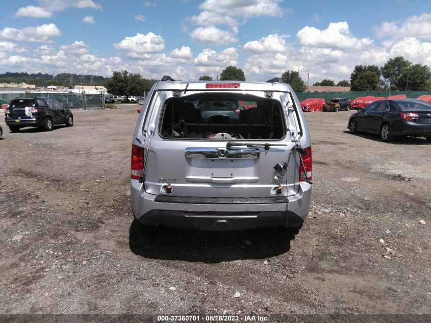 2015 HONDA PILOT LX - 5FNYF4H23FB036273