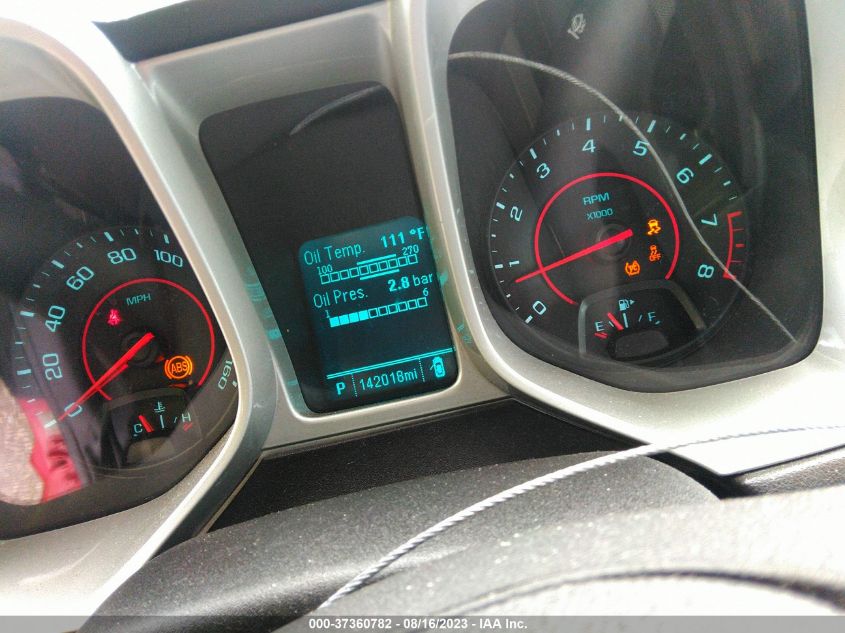 2015 CHEVROLET CAMARO LT - 2G1FD3D37F9227553
