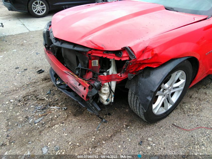 2015 CHEVROLET CAMARO LT - 2G1FD3D37F9227553