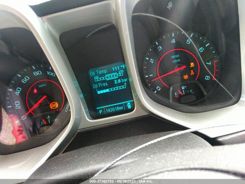 2015 CHEVROLET CAMARO LT - 2G1FD3D37F9227553
