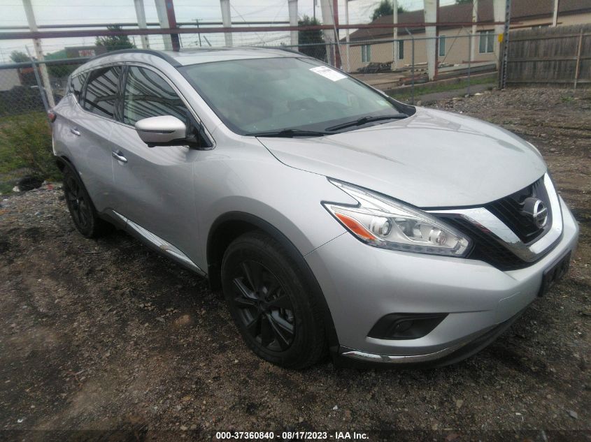 2017 NISSAN MURANO SV - 5N1AZ2MHXHN168602